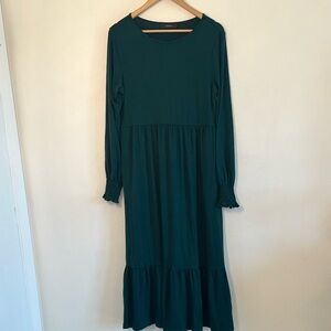 Zesica Maxi Long Sleeve Dress